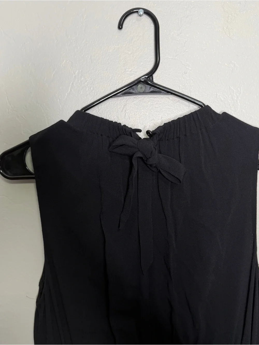 Kate Spade Rio De Janerio Crepe Dress Women 10 Black High Neck OUMU0363